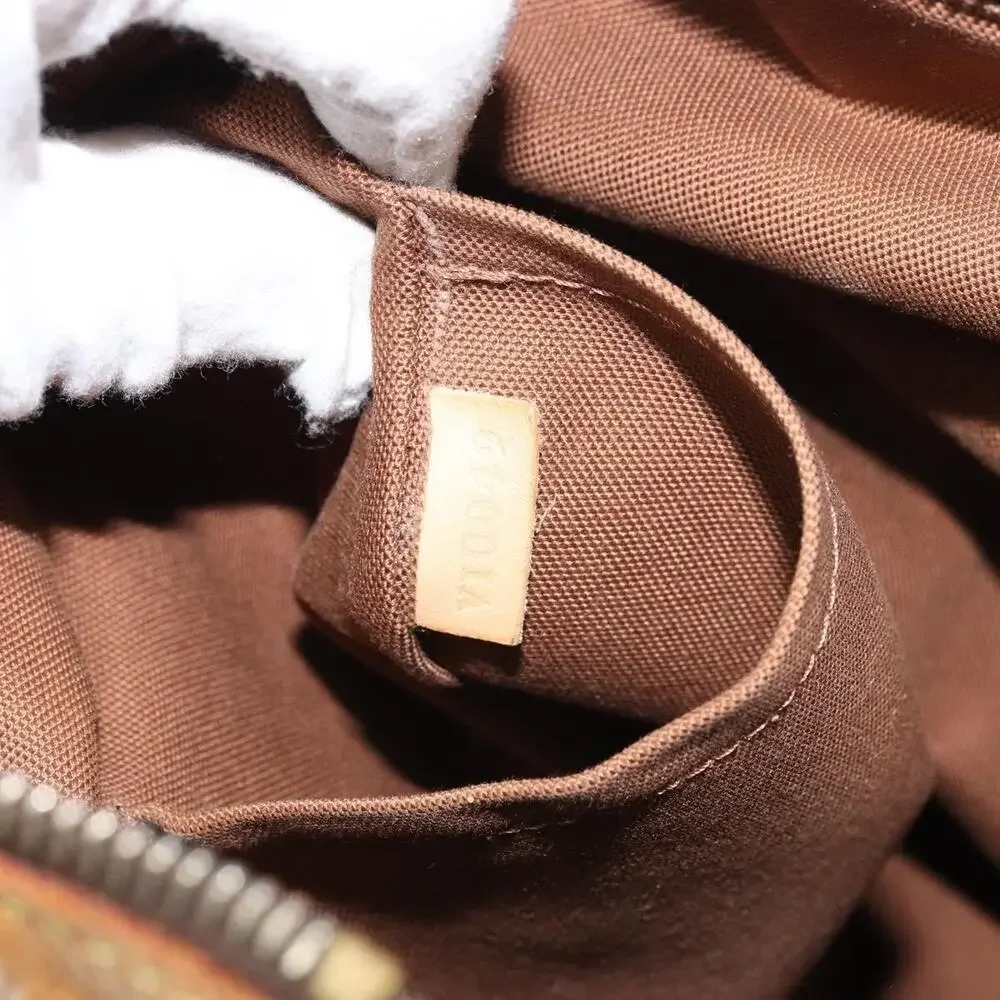 Louis Vuitton Monogram Odeon MM Shoulder Bag Brown